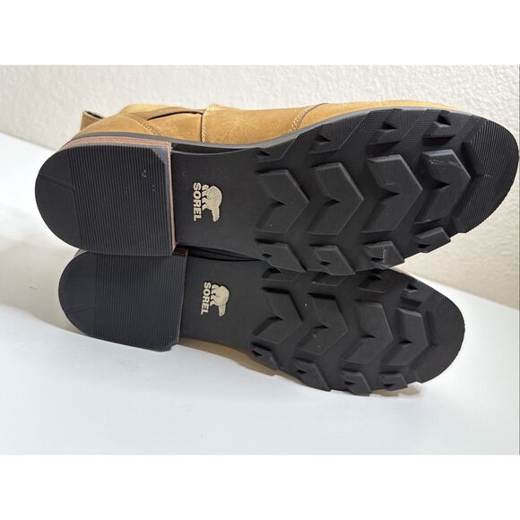 Sorel Women's Emelie Chelsea Boot Waterproof Light Leather Brown size 10.5 Women - Picture 13 of 13